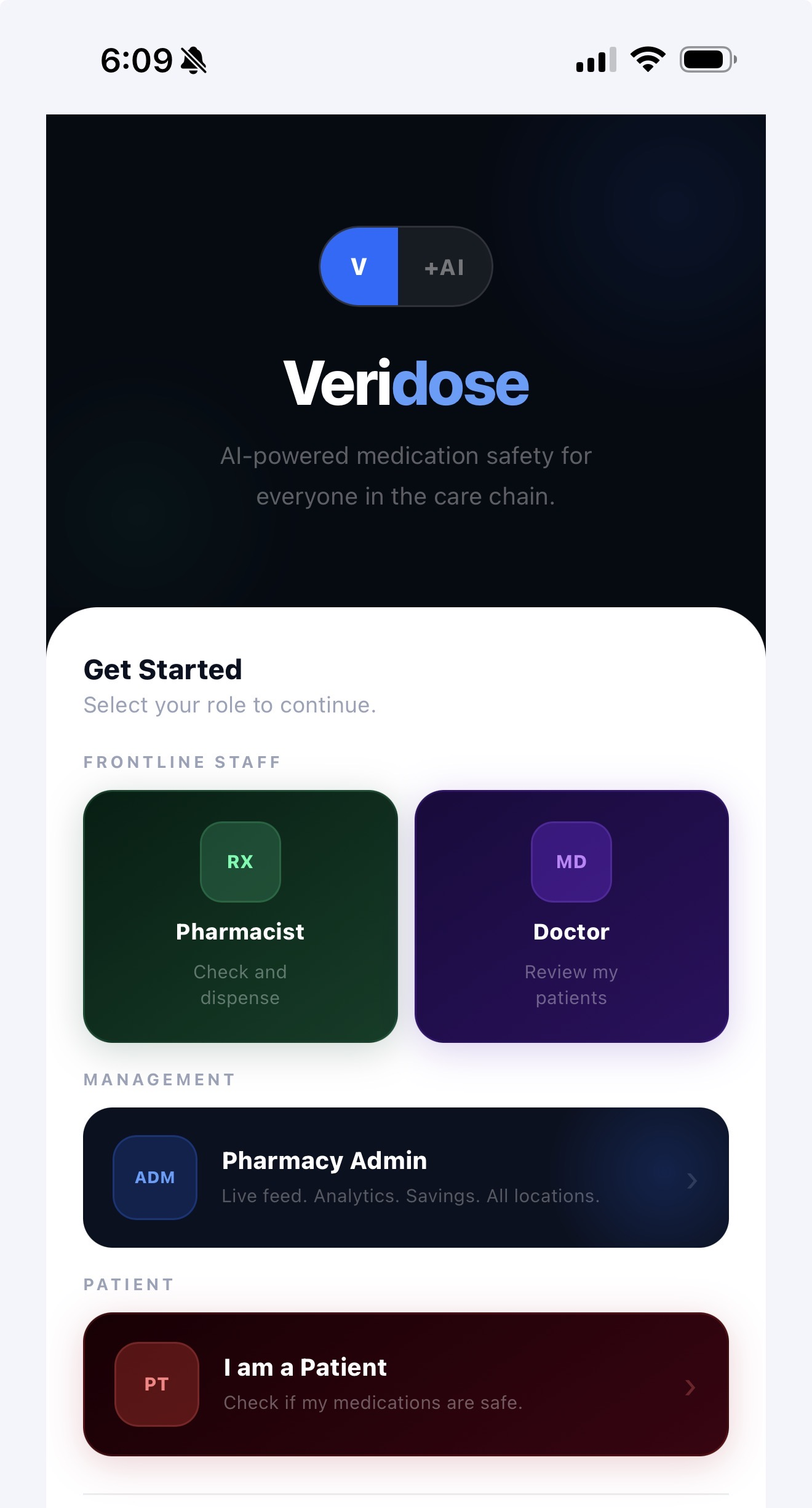 Veridose mobile